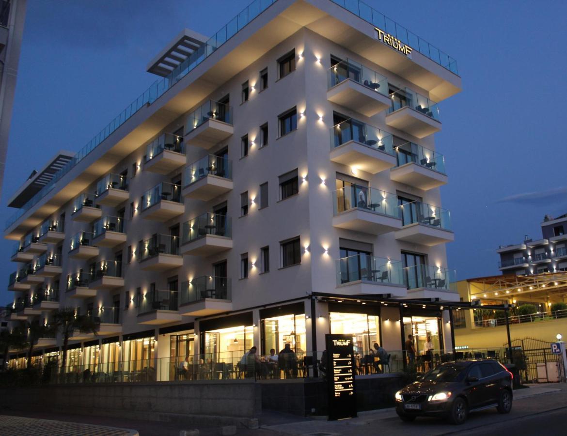 Hotel Triumf Shengjin Exterior photo