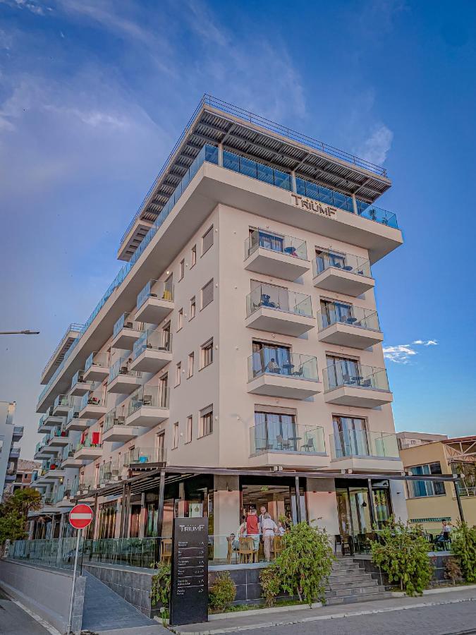 Hotel Triumf Shengjin Exterior photo